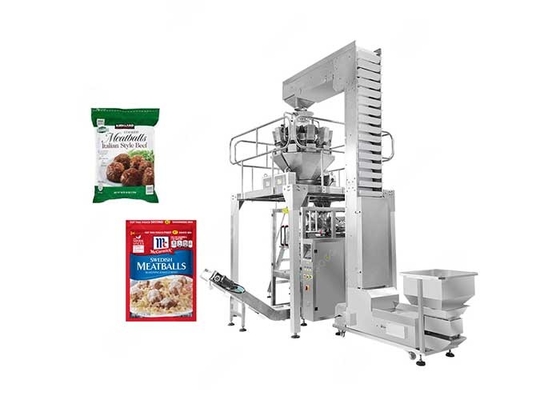 China 10 Head Multihead Weigher French Fries Packing Machine (film width 720mm) supplier